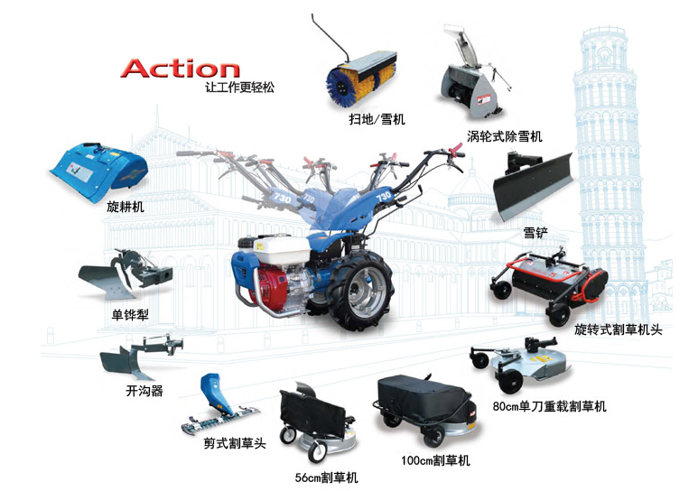 意大利進(jìn)口多功能除雪機